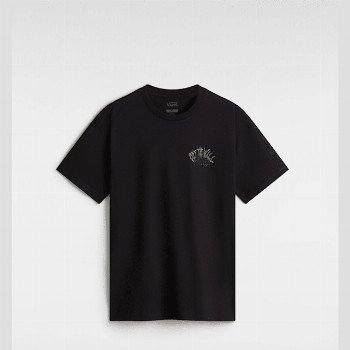 Vans METAL UNIVERSITY T-SHIRT, WOMAN, BLACK, SIZE: XXS
