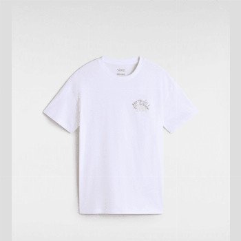 Vans METAL UNIVERSITY T-SHIRT, WOMAN, WHITE, SIZE: L