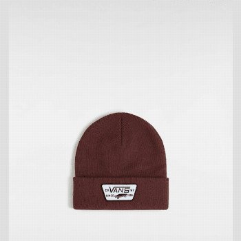 Vans MILFORD BEANIE, MAN, BROWN, SIZE: