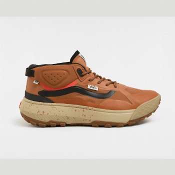Vans MTE CROSSPATH MID SHOES, MAN, ORANGE, SIZE: 2.5