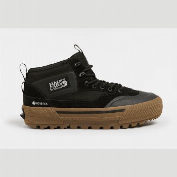 Vans MTE HALF CAB GORE-TEX SHOES, MAN, BLACK, SIZE: 12