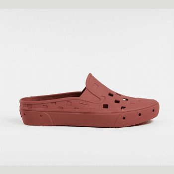 Vans MTE SLIP-ON MULE TRK SHOES, MAN, RED, SIZE: 8
