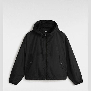 Vans MTE THEO WINDBREAKER JACKET, WOMAN, BLACK, SIZE: XS