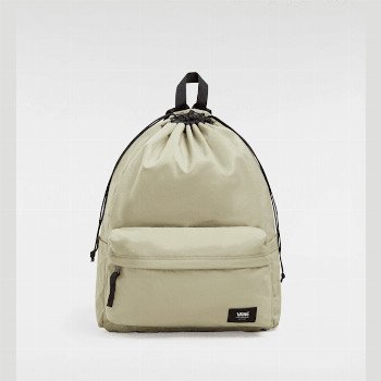 Vans OLD SKOOL CINCH BACKPACK, MAN, BEIGE, SIZE: