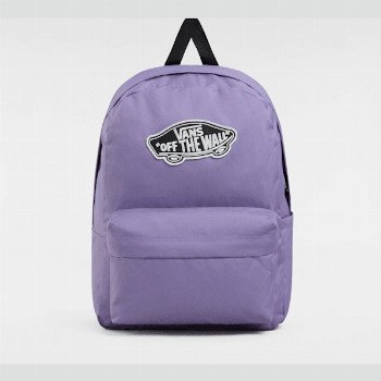 Vans OLD SKOOL CLASSIC BACKPACK, PURPLE, SIZE: