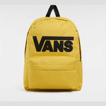 Vans OLD SKOOL DROP V BACKPACK, YELLOW, SIZE: