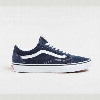 Vans OLD SKOOL SHOES, MAN, BLUE, SIZE: 3