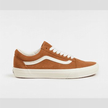 Vans OLD SKOOL SHOES, MAN, ORANGE, SIZE: 12