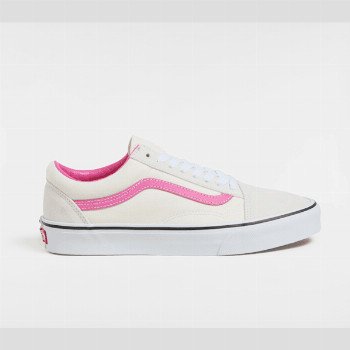 Vans OLD SKOOL SHOES, MAN, PINK, SIZE: 12