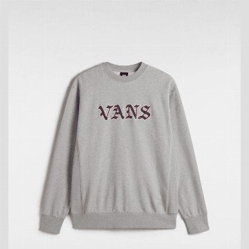 Vans ORIGINAL STANDARDS CREW SWEATSHIRT, MAN, GREY, SIZE: S