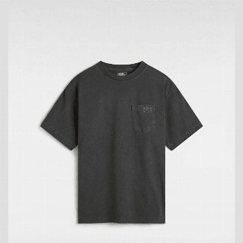 Vans ORIGINAL STANDARDS WASH POCKET T-SHIRT, MAN, BLACK, SIZE: M