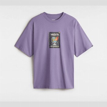 Vans PAPERBACK WRITER T-SHIRT, MAN, PURPLE, SIZE: L