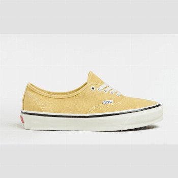 Vans PREMIUM AUTHENTIC SHOES, MAN, BROWN, SIZE: 10.5