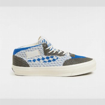 Vans PREMIUM HALF CAB SHOES, MAN, BLUE, SIZE: 9
