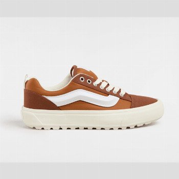 Vans PREMIUM KNU SKOOL MTE-1 SHOES, MAN, BROWN, SIZE: 7