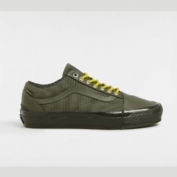 Vans PREMIUM OLD SKOOL 36 SHOES, MAN, GREEN, SIZE: 10.5