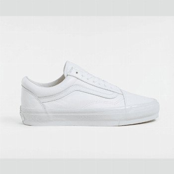 Vans PREMIUM OLD SKOOL 36 SHOES, MAN, WHITE, SIZE: 3.5