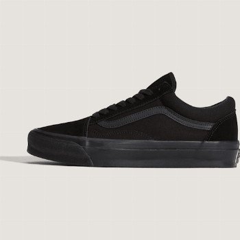 Vans PREMIUM OLD SKOOL SHOES, MAN, BLACK, SIZE: 11