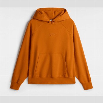 Vans PREMIUM PULLOVER HOODIE, MAN, ORANGE, SIZE: XS