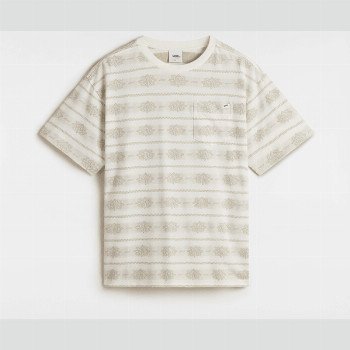 Vans PREMIUM SHOREBREAK KNIT SHIRT, MAN, WHITE, SIZE: XXL