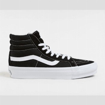 Vans PREMIUM SK8-HI 38 REISSUE SHOES, MAN, BLACK, SIZE: 10