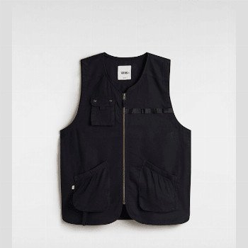 Vans PREMIUM SPADE UTILITY VEST, MAN, BLACK, SIZE: M