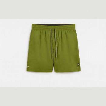 Vans PRIMARY SOLID ELASTIC BOARDSHORTS, MAN, GREEN, SIZE: M