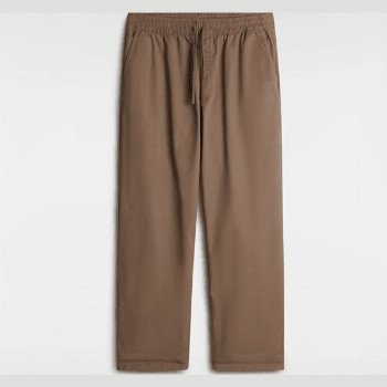 Vans RANGE BAGGY TAPERED ELASTIC WAIST TROUSERS, MAN, BROWN, SIZE: XXL