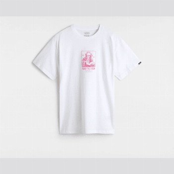 Vans READ THE ROOM T-SHIRT, MAN, WHITE, SIZE: L