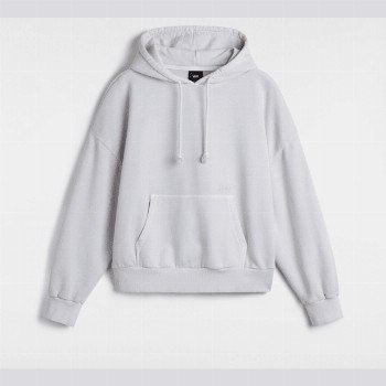 Vans RETRO PULLOVER HOODIE, WOMAN, GREY, SIZE: XL