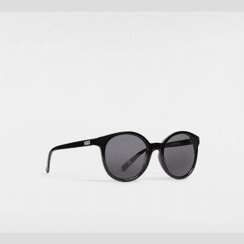 Vans RISE AND SHINE SUNGLASSES, MAN, BLACK, SIZE: