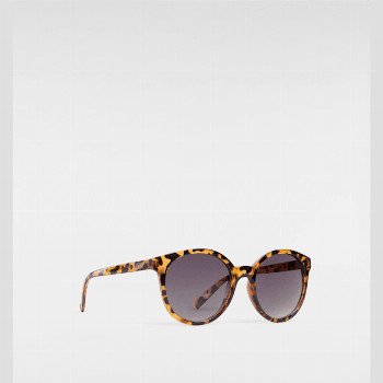 Vans RISE AND SHINE SUNGLASSES, MAN, BROWN, SIZE: