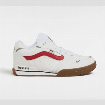 Vans ROWLEY XLT SHOES, MAN, WHITE, SIZE: 11