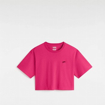 Vans SALTON CROP T-SHIRT, WOMAN, PINK, SIZE: XXS