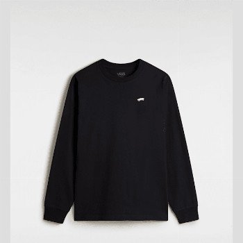 Vans SALTON LONG SLEEVE T-SHIRT, MAN, BLACK, SIZE: L