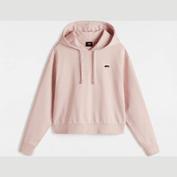 Vans SALTON PULLOVER HOODIE, WOMAN, PINK, SIZE: XXS