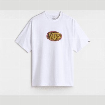 Vans SCRIBBLEX T-SHIRT, MAN, WHITE, SIZE: L