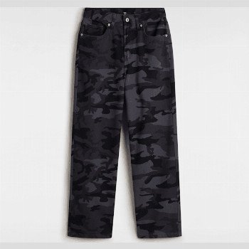 Vans SIRELLE 5 POCKET PUDDLE TROUSERS, WOMAN, BLACK, SIZE: 34