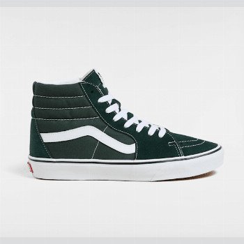 Vans SK8-HI SHOES, MAN, GREEN, SIZE: 12