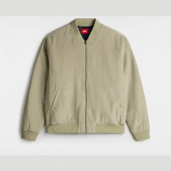 Vans SKATE CORD BOMBER JACKET, MAN, BEIGE, SIZE: XXL