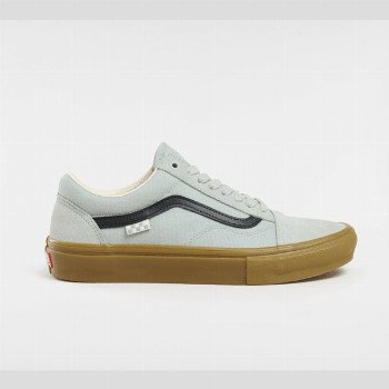 Vans SKATE OLD SKOOL SHOES, MAN, GREY, SIZE: 6