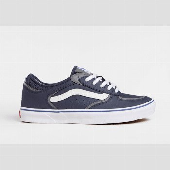 Vans SKATE ROWLEY SHOES, MAN, BLUE, SIZE: 8.5