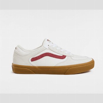 Vans SKATE ROWLEY SHOES, MAN, WHITE, SIZE: 6