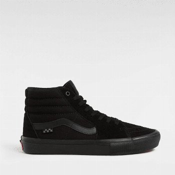 Vans SKATE SK8-HI SHOES, MAN, BLACK, SIZE: 12