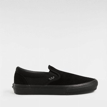 Vans SKATE SLIP-ON SHOES, MAN, BLACK, SIZE: 8.5