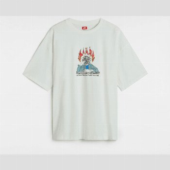 Vans SKATE THINKING T-SHIRT, MAN, WHITE, SIZE: XXL
