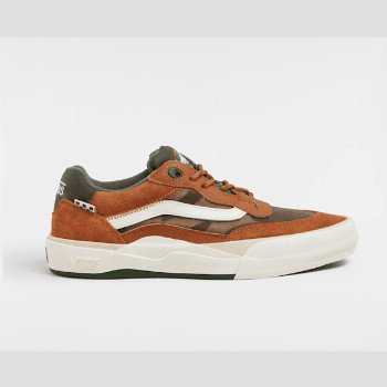 Vans SKATE WAYVEE SHOE, MAN, ORANGE, SIZE: 10.5