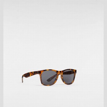 Vans SPICOLI SUNGLASSES, MAN, BROWN, SIZE: