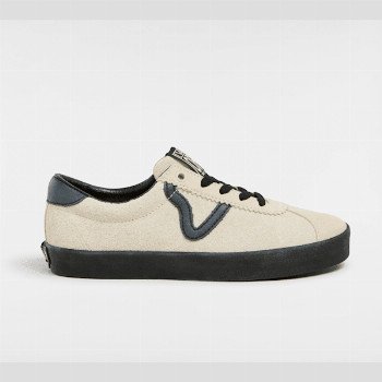 Vans SPORT LOW SHOES, MAN, BEIGE, SIZE: 12