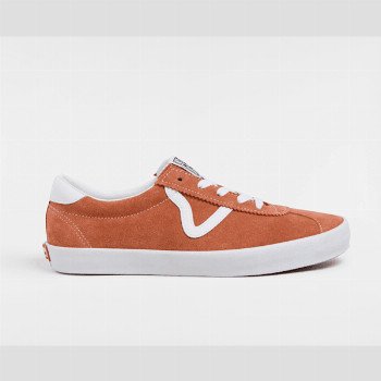 Vans SPORT LOW SHOES, MAN, ORANGE, SIZE: 11